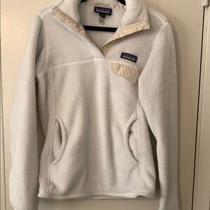 Patagonia Cream Fleece Jacket